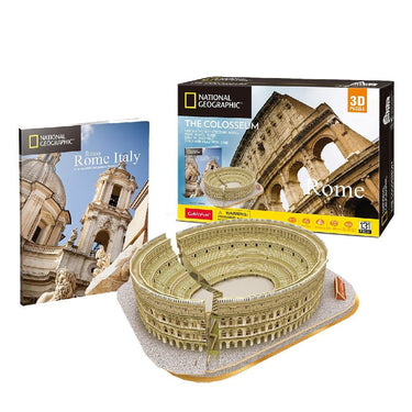 Cubic fun national geographic - 3d puzzel - het colosseum