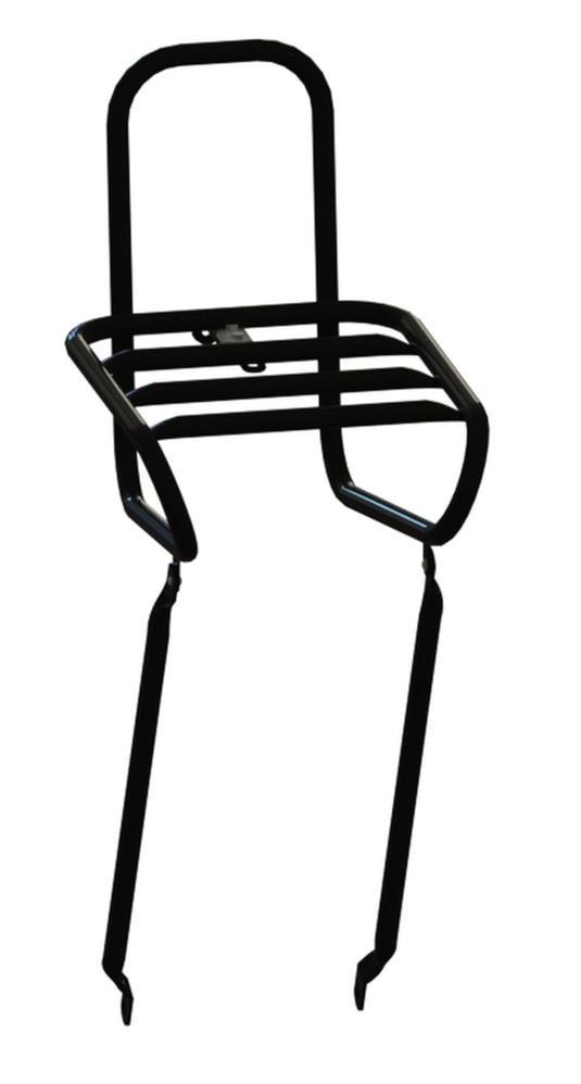 Steco voordrager smooth 25cm kroonbout mat zwart