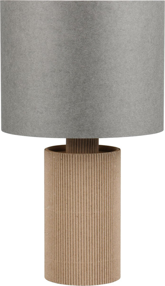 Trio canio - tafellamp - natuurlijk - excl. 1x e14 4 w - snoerschakelaar - go green