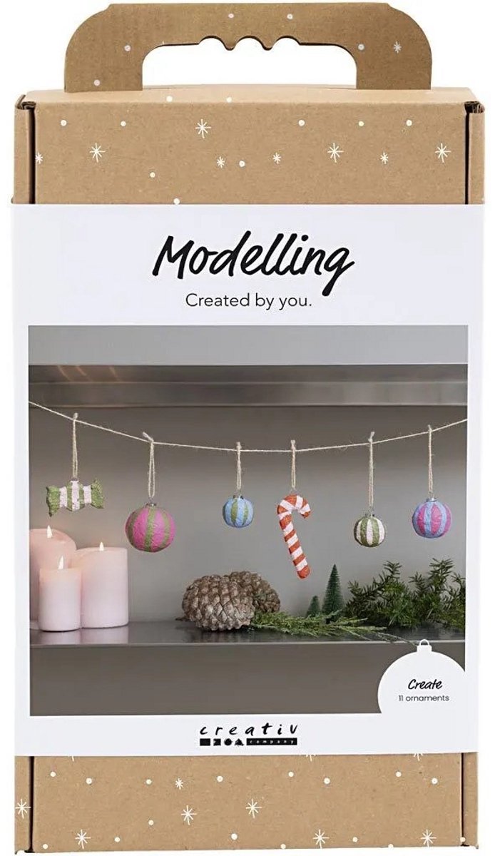Afbeelding laden in galerijviewer, Creativ company hobbyset boetseren kerstfiguren
