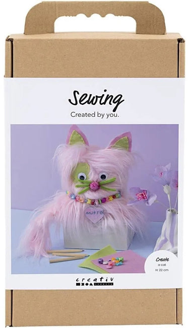 Creativ company cc hobbyset naaien kat diverse kleuren