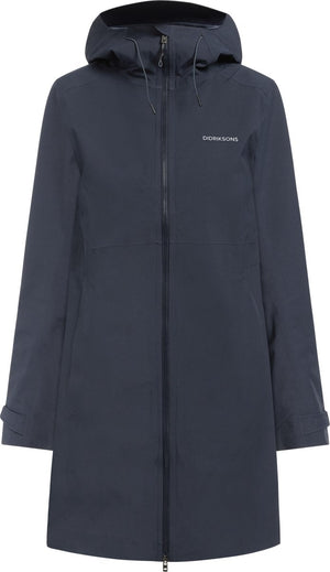 Didriksons bea wns parka 6 dames outdoorjas - dark night blue