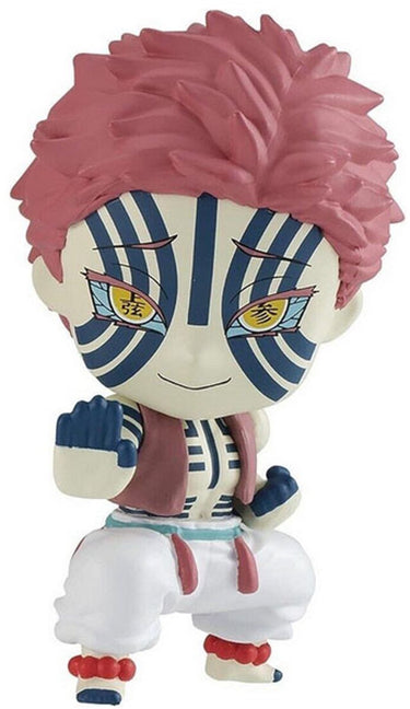 Bandai namco bandai demon slayer chibi masters wave 2 figure-akaza (diversen) nieuw