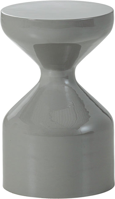 Woood floyd bijzettafel - metaal - lichtgrijs - 47x30x30
