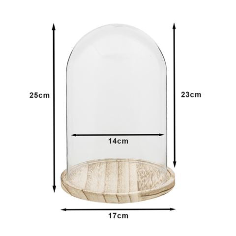 Load image into Gallery viewer, Clayre eef stolp 6gl2169 transparent 17x25 cm
