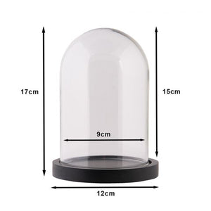 Clayre eef stolp 6gl2168z transparent 12x17 cm