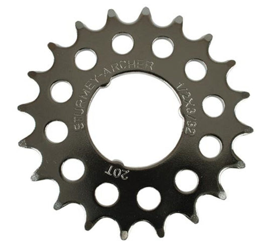 Sturmey-archer europa n.v. sa hsl 949 tandwiel 20t. 1 2x3 32 vlak chroom