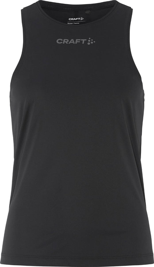 Craft core essence singlet 2 w dames sportshirt - zwart