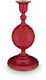 Pip studio - love birds sphere - kandelaar - aluminium - donkerrood - 24 cm