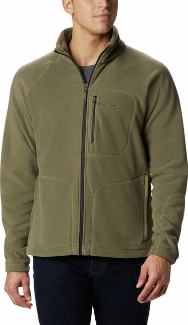 Columbia fast trek ii vest heren met rits - fleece vest heren - outdoorvest - donkergroen - maat s
