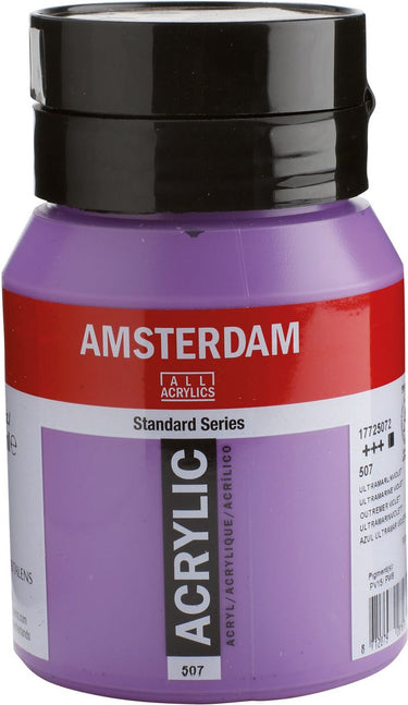 Amsterdam standard series acrylverf pot 500 ml ultramarijnviolet 507