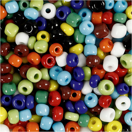 Https: www.cchobby.nl rocailles-d-4-mm-afm-6-0-gatgrootte-0-9-1-2-mm-diverse-kleuren-1000-gr-1-doosje