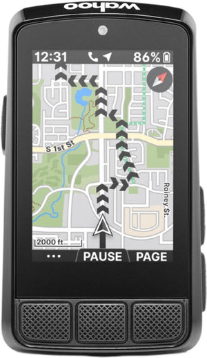 Wahoo elemnt bolt 3 fietscomputer transparant