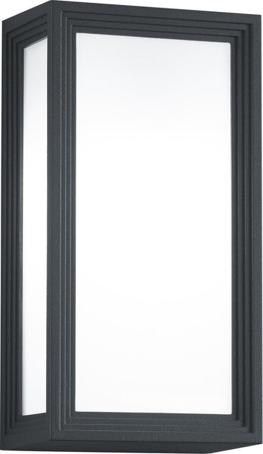 Trio timok - wandlamp - antraciet - incl. 1x e27 4,9w - buitenverlichting - ip54