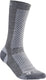 Craft 2-pack warme sokken mid - merino wollen thermo sokken - 48 - grijs