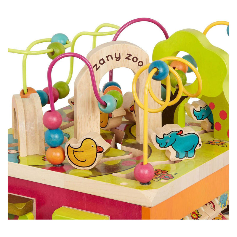 Afbeelding laden in galerijviewer, Zany zoo activiteitenkubus - 35x35x46cm
