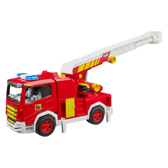 Bruder roadmax brandweerwagen met draaibare ladder
