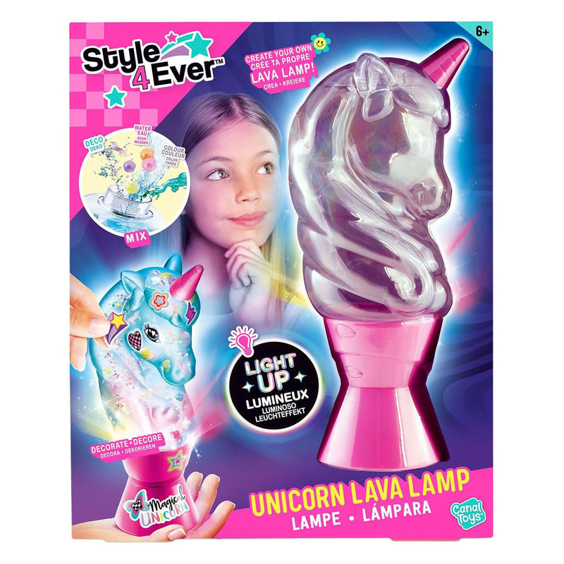 Afbeelding laden in galerijviewer, Style 4 ever eenhoorn lava lamp
