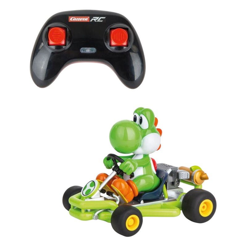 ギャラリービューアに画像をロードする, Carrera rc mario pipe kart auto racing yoshi - 1:18
