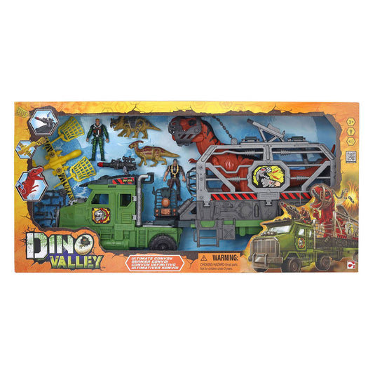Dino valley dinotransport vrachtwagen