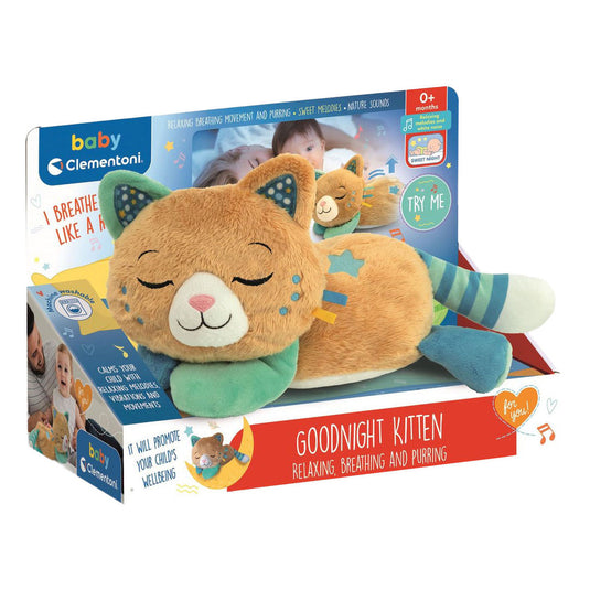 Clementoni baby spinnende knuffelkat