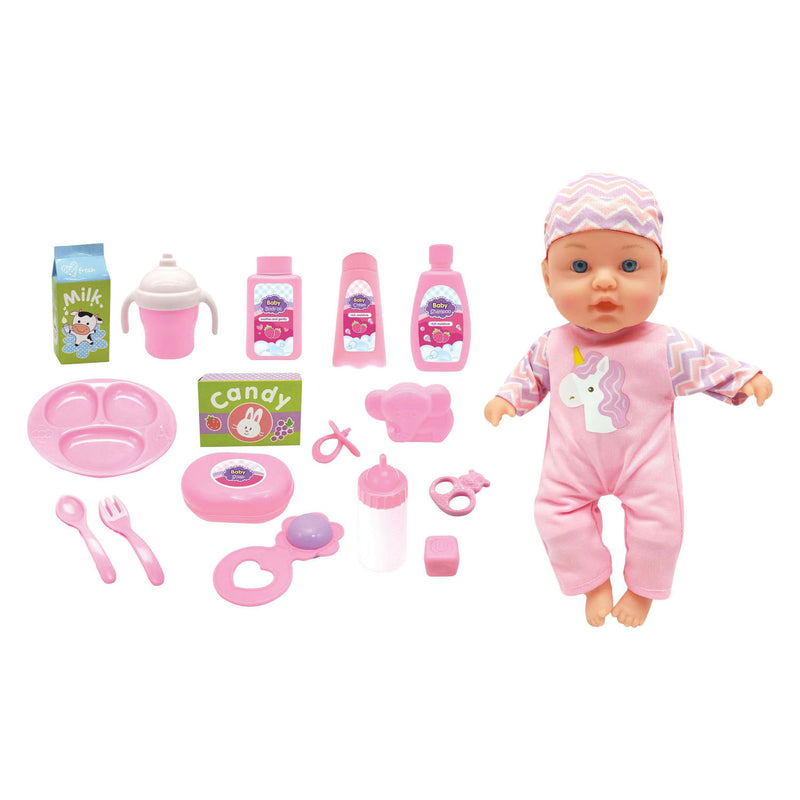 Cargue la imagen en el visor de la galería, Babypop met geluiden en 16 accessoires - 31cm
