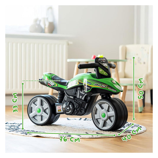Abi falk bud racing loopmotor met fluisterbanden