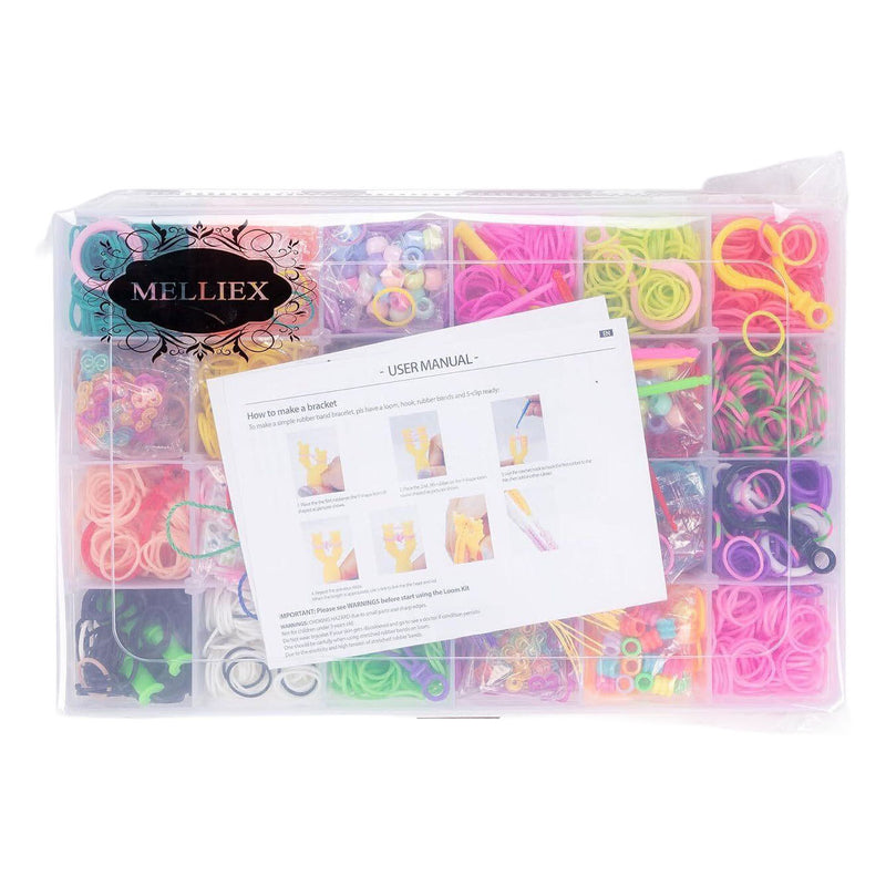 Chargez l'image dans la visionneuse de la galerie, Loom bands set met instructies - 5000dlg.
