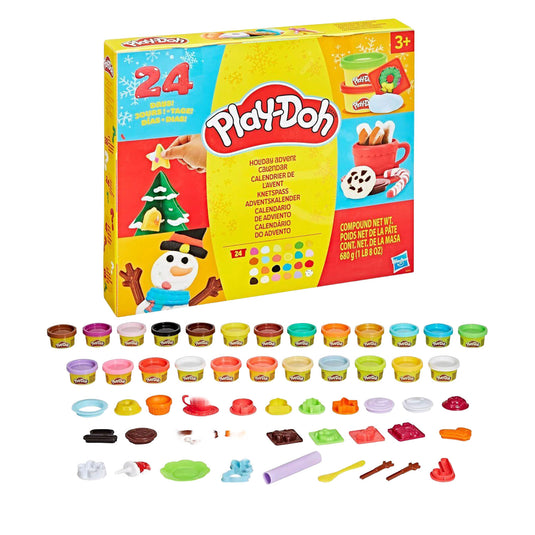 Play-doh adventskalender speelset