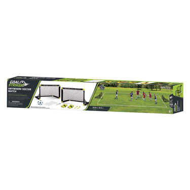 Anywhere soccer match voetbaldoel set 2 x 91 x 61 x 61 cm