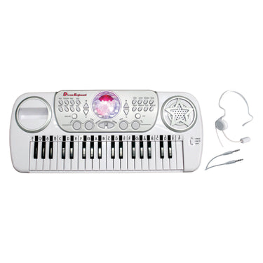 Disco keyboard 37 keys, discobal en hoofdmicrofoon