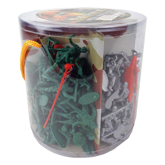 Emmer met soldaten 4 legers 45mm - 200dlg.