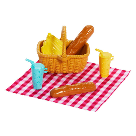 Mattel barbie malibu picknickset met chelsea pop