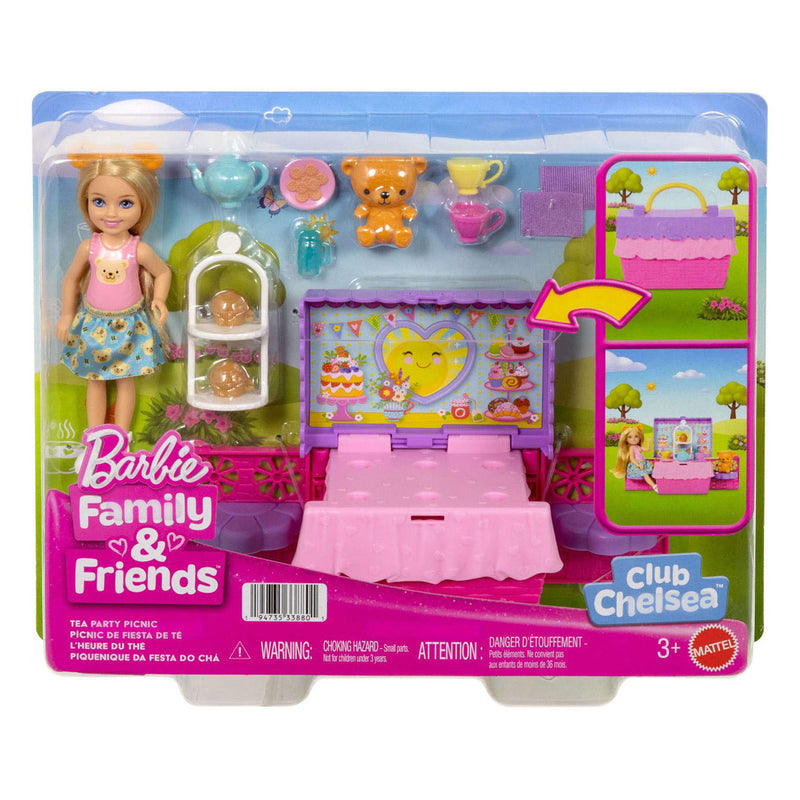 Afbeelding laden in galerijviewer, Barbie familie en vrienden club chelsea - pop-up theefeestje
