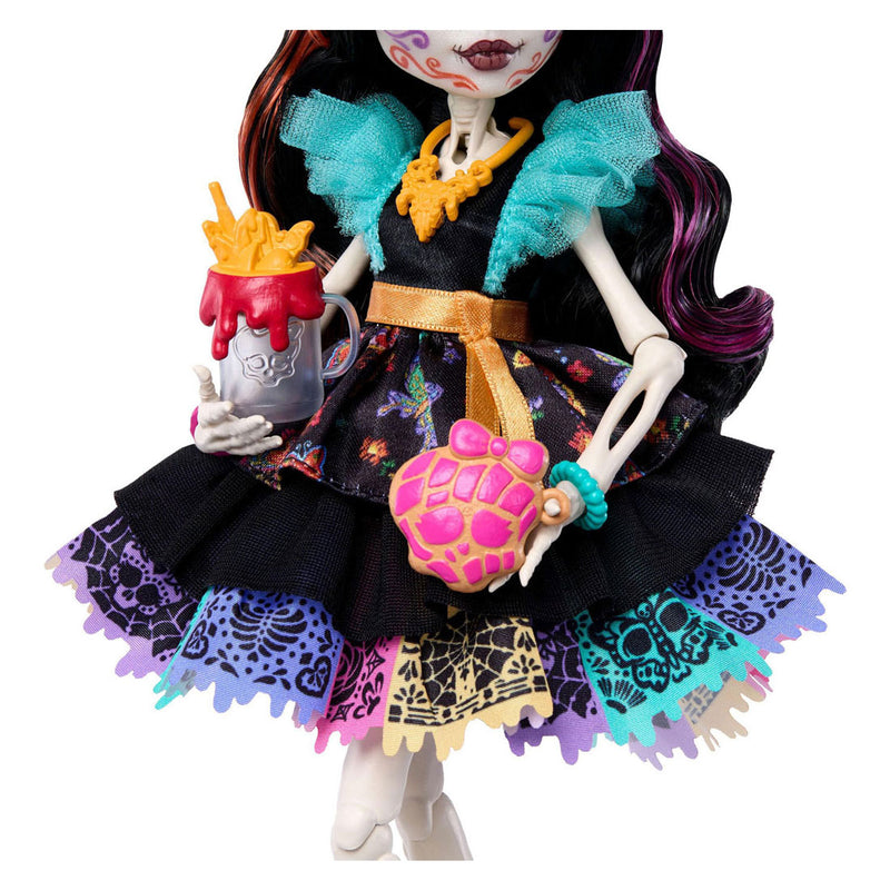 ギャラリービューアに画像をロードする, Monster high skelita calaveras - modepop met huisdier candelita
