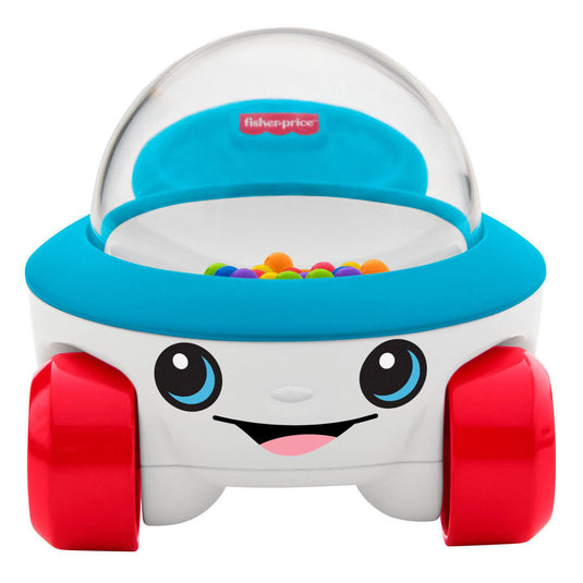 Fisher-price rijdende popcornmachine - duwvoertuig met geluid