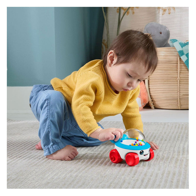 Afbeelding laden in galerijviewer, Fisher-price rijdende popcornmachine - duwvoertuig met geluid
