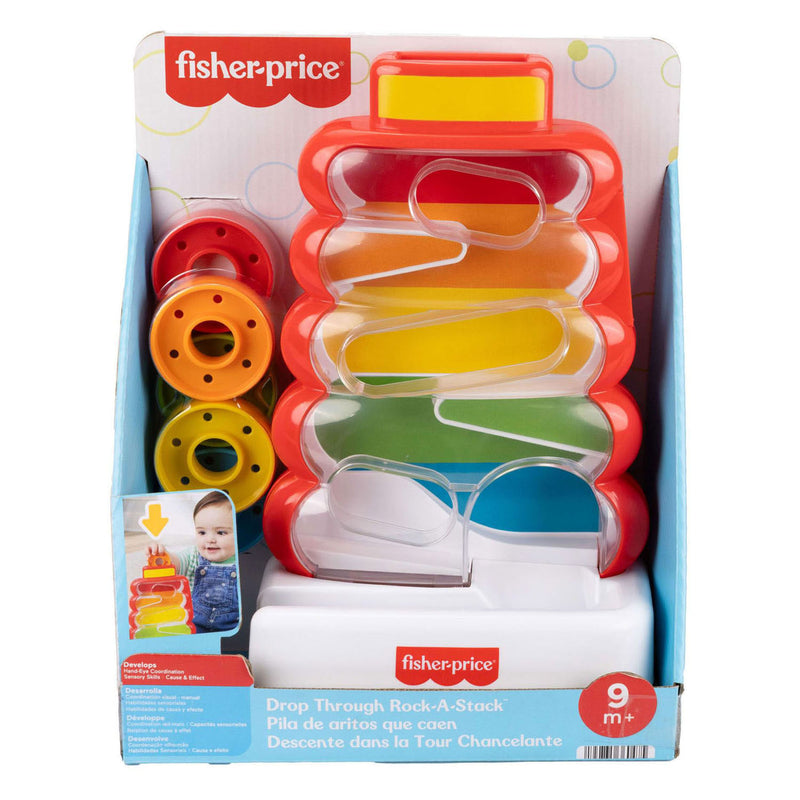 Afbeelding laden in galerijviewer, Fisher-price rollende ringen in wiebelende stapeltoren

