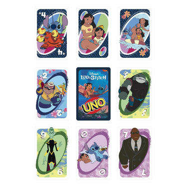 Mattel uno disney lilo and stitch kaartspel