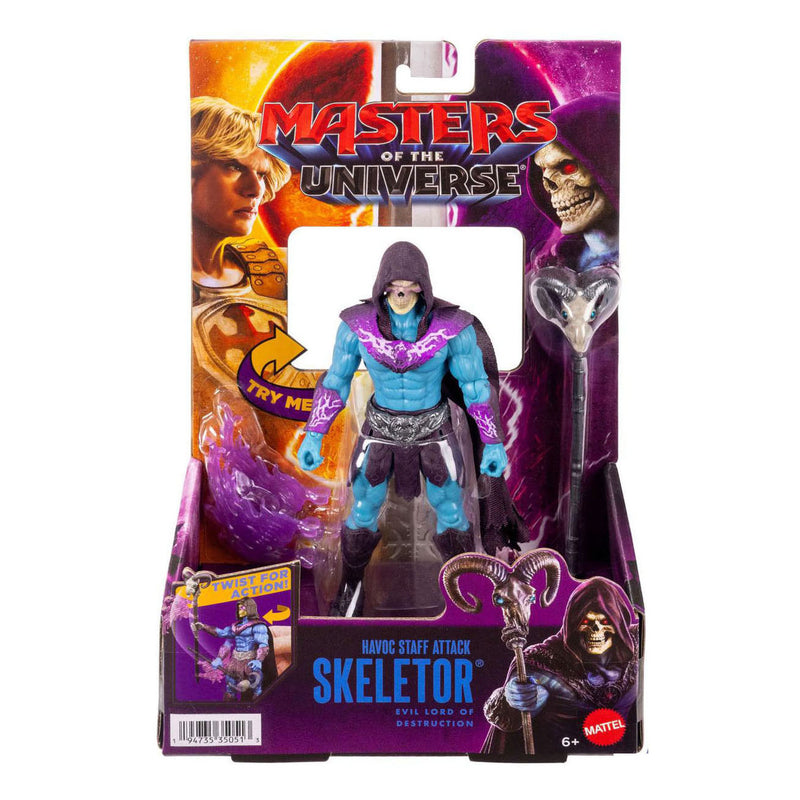 Afbeelding laden in galerijviewer, Masters of the universe actiefiguur feature skeletor - 14cm
