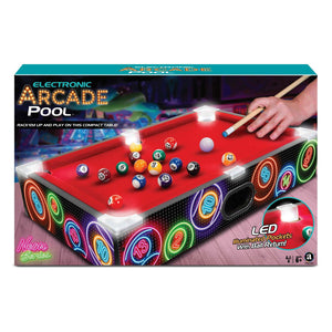 Rc aade pool tafelbiljart neon series - 52x32x10cm