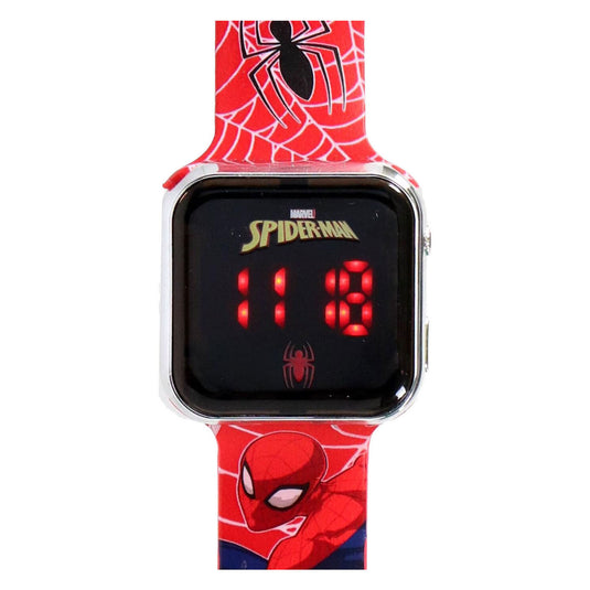 Accutime led horloge spiderman