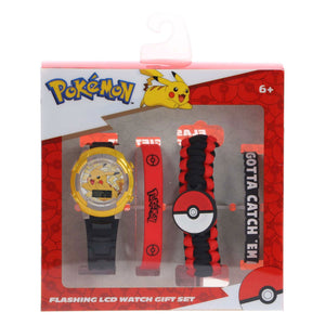 Gabby's poppenhuis horloge cadeauset pokemon - 4dlg.
