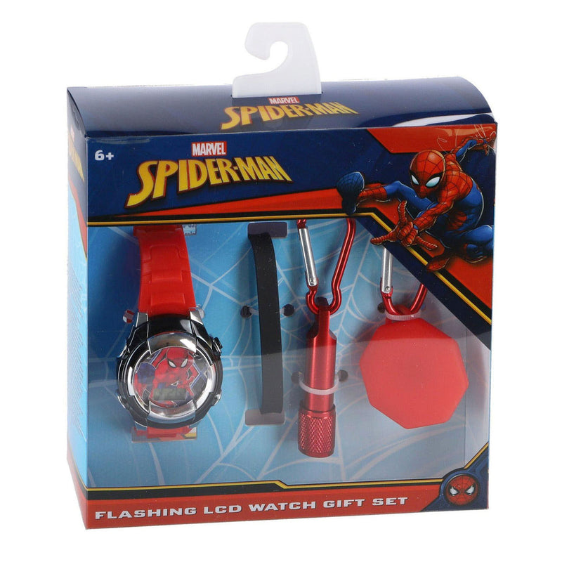 ギャラリービューアに画像をロードする, Horloge cadeauset spiderman - 4dlg.
