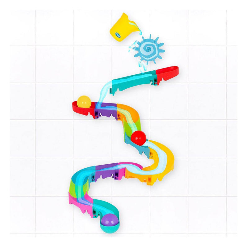Chargez l'image dans la visionneuse de la galerie, Playgro -splash and slide- waterval glijbaan - badspeelgoed - peuter speelgoed - baby badspeelgoed - speelgoed baby - speelgoed 1 jaar -badspeeltje - water knikkerbaan -waterspeelgoed baby - waterspeelgoed peuters - inclusief 3 balletjes
