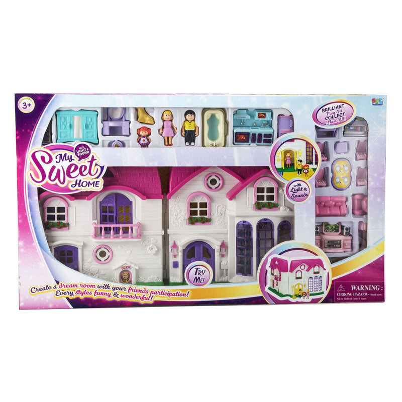 ギャラリービューアに画像をロードする, My sweet home poppenhuis met licht en geluid
