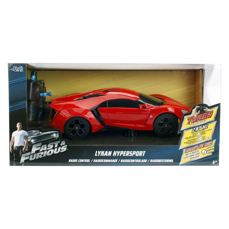 Afbeelding laden in galerijviewer, Jada rc bestuurbare auto fast furious rc lykan hypersport - 1:17
