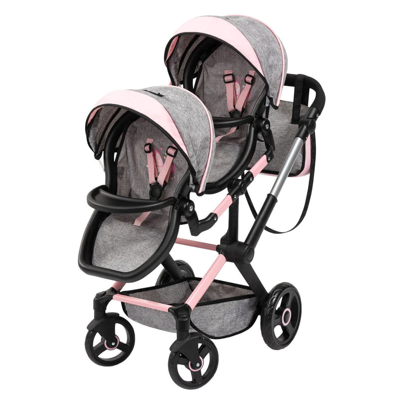 Afbeelding laden in galerijviewer, Xeo duo tweelingpoppenwagen - 46 cm
