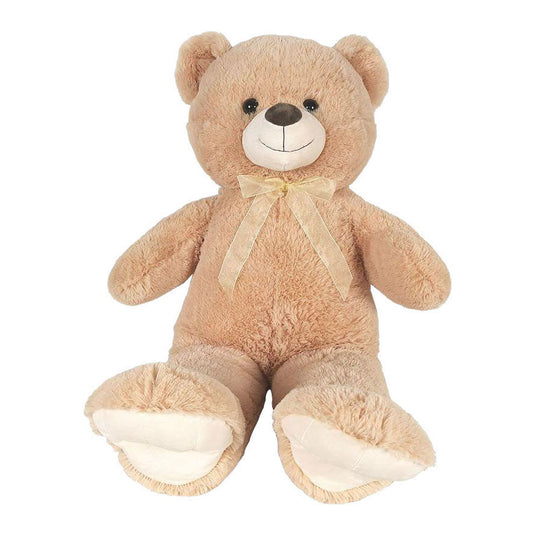 Knuffelbeer met strik - 100cm