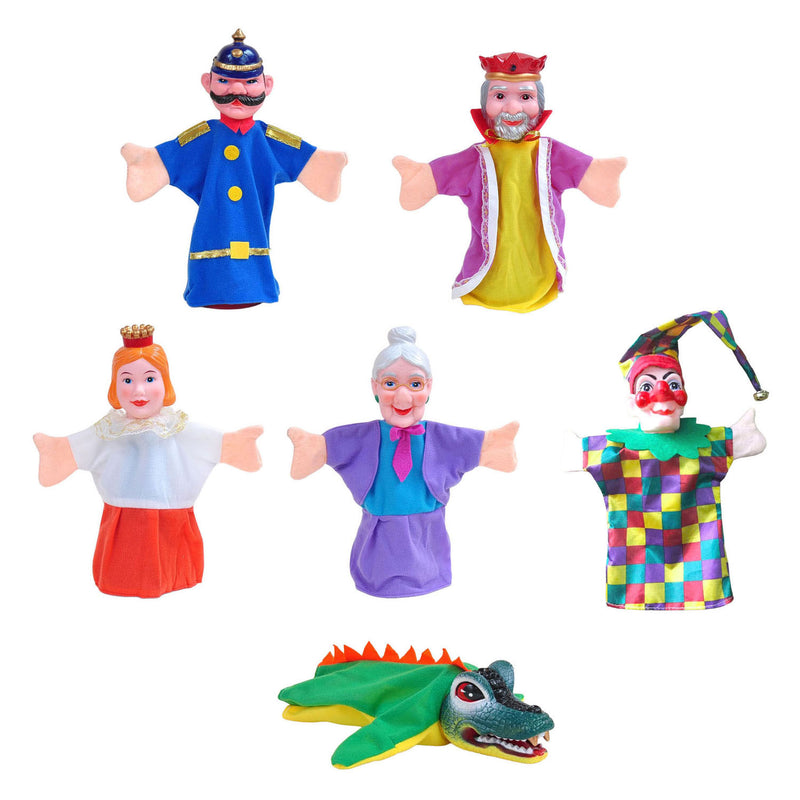 Cargue la imagen en el visor de la galería, Poppenkastpoppen kasper - 6st.
